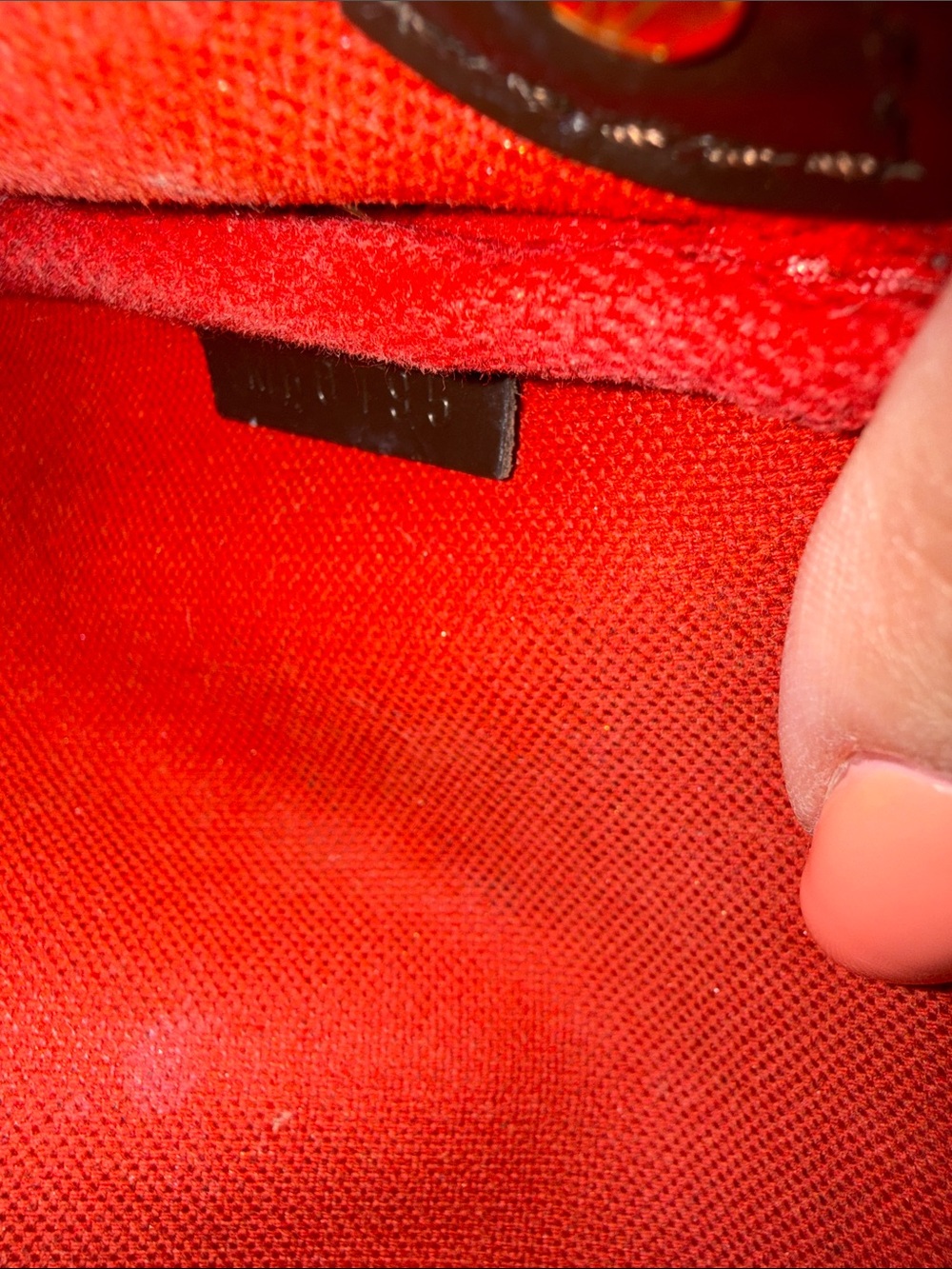Louis Vuitton Brown Damier Eva Clutch and Crossbody - Picture 9 of 12